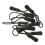 60 Anti-Slip Zipper Puller, Zipper, Zipper Extension Trailer, Practical and Robust for Back Pack, Jacket, Etc.- Black 6