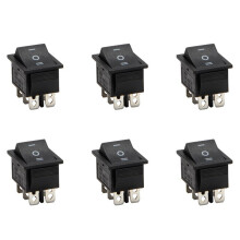 6X 6-Terminaler 3 LäGen PÅ/AV/på DPDT BåtvippströMbrytare 16A 250VAC 20A 125VAC