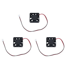 3st 40 mm X 40 mm X 10 mm 4010 9-Blads BorstlöS 12V KylfläKt