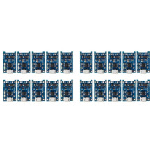 20 St 5V 1A 18650 Litiumbatteri Laddningskort TP4056 Litiumbatteri Laddningskort Micro-USB Charge Module Skydda