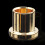 24Pcs Gold Plated RCA Protection Cap Short Circuit Socket Phono Connector RCA Shielding Socket Protect Cover,Gold 3