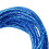 3pcs 5M 2 Rca to 2 Rca Plug Car Stereo Audio Copper Cable System Amplifier Braided 4