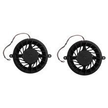 2X Replacement Cooling Fan 17 Blades Replacement Internal Cooling Fan Cooler for 3 Ps3 Slim