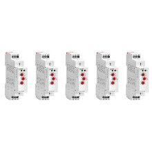 5X GEYA GRT8-M1 Off Delay Relay 16A AC/DC12V-240V Multifunction Din Rail Automatic Timer Relay