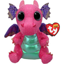 TY Beanie Boos Collection Spitfire the Dragon 15cm Soft Plush Toy