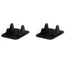 2X Car Dashboard Mount Holder Non-Slip Silicone Gel Pad Dash Mat for Phone Gps(Random Color)