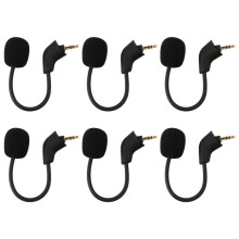 6X Ersatz Spiel Mikrofon für Das HyperX Cloud II / Cloud Core Computer Spiel Headset