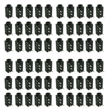 200Pcs 3.5mm Female Audio Connector 4 Pin DIP Headphone Jack Socket PJ-320A