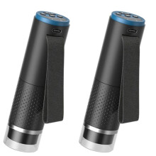 2set 1000X WiFi Digital Microscope 200W Pixel 1080P USB Phone Magnifier for Repair Welding Microbe Observation Black