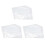 Bolsa 90 Plana com Topo Aberto 6,7Mil Capa Resistente de PláStico Vinil Registro Mangas Externas para 12 Polegadas Duplo / Gatefold 2LP 3LP 4LP 1