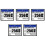 5X 256MB Compact Flash Memory Card for Camera, Advertising Machine, Industrial Computer Card 1