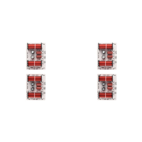 4x 150W HiFi Crossover Filter Module 3 Way Speaker Frequency Divider for DIY Home Speaker Treble Medium Bass