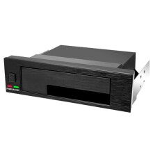 3pcs 5.25 Inch Internal Tray-Less Bay III Hard Drive Backplane Enclosure Hot Swap Mobile Rack for 2.5/3.5 Inch HDD