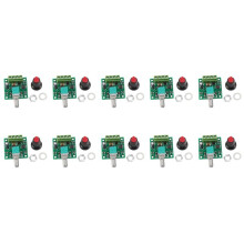 10X 1.8V 3V 5V 6V 12V 2A Controlador de Velocidade do Motor Controlador Controlador 30W PWM 1803B K7