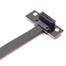 2X PCIE PCI Riser PCI-E Express Riser Card PCIE X1 Extension Cable for Motherboard Extender Converter Adapter Cable 20cm