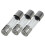 60 Pcs Electrical Components Glass Tube Fuse 250V 5A 3