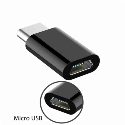 8X Micro-USB to USB C Adapter,  to Typec Charging Adapter, USB Type C Adapter Conversion Connector with Resistor 1