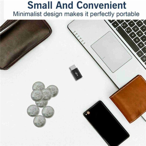 8X Micro-USB to USB C Adapter,  to Typec Charging Adapter, USB Type C Adapter Conversion Connector with Resistor 2