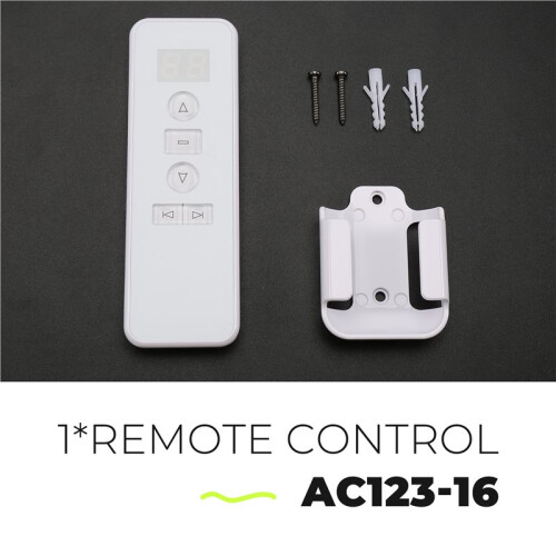 For A-OK RF433 Remote Controller AC123-16 Replacement for A-OK RF433 Curtain Motor Wireless Remote Control Transmitter 2