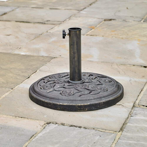Kingfisher 9kg Cast Iron Effect Parasol Base 2