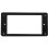 10Pcs Flat Humbucker Pickup Mounting Ring Frame ABS for Electric Guitar 6