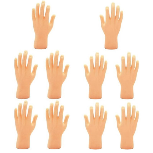 20X Tiny Hands Finger  Finger Puppet  Finger Hands Miniature Small Hands Toy 1