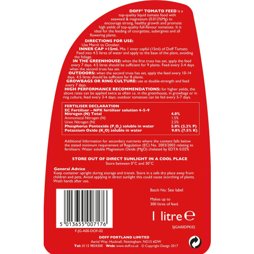Doff Doff 1L Tomato Feed 1