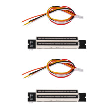 2X Dual 12 Level Indicator VU Meter Stereo Amplifier Board Adjustable Light Speed Board