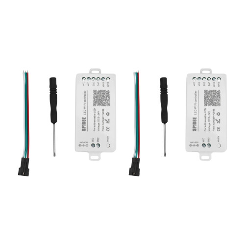 2X SP108E LED Wifi Magic Controller WS2812B WS2813 Etc LED Strip Module Light  APP Wireless Control IOS 10/Android