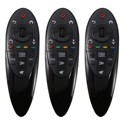 3X Dynamic  3D TV Remote Control for  3D Replace TV Remote Control