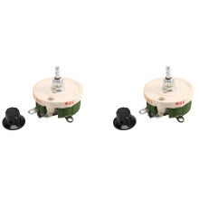 2X 50W 10 Ohm Keramik Potentiometer Variable Taper Pot Widerstand Rheostat