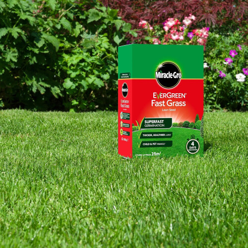 Miracle-Gro Miracle-GRO Evergreen Fast Grass Lawn Seed 840G - 28 m2 2