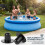 4Pcs Pool Wall Plug Replacement Parts,Swimming Pool Pump and Filter Kit,Hole Plug Stopper for Above Ground Pool Accessories,Pools Grounds Strainer Pl 5