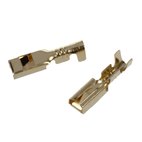 40 Pcs Female Spade Cable Wire Terminals for 2.8mm Connectors 1
