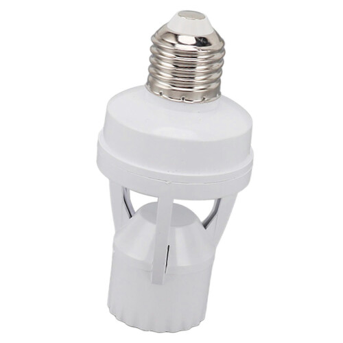 Motion Sensor Light Socket PIR Motion E27 Screw Bulb Adapter Adjustable Auto On Off Night Light Control Garage Light for Basement 2