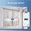 2X Tuya Zigbee Automatic Zigbee Roller Shade Blinds Motor for 38 mm Tube Remote Control Work with  Life Home A 10
