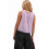 Women's Boho Tie-Front Sleeveless Chiffon Crop Top 1 pc 3