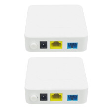 2 Stuks Gigabit XPON ONU Fiberhome Optische Modem voor EPON GPON voor OLT WEB Gigabit Enkele Poort