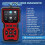 Outil de diagnostic OBD2Scanner avec réinitialisation des codes et modes 6 et 8 2