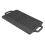 Grill Griddle Household Cast Iron Teppanyaki Plate Thickened Rectangular Double Sided Barbecue Grill 46x23CM 2