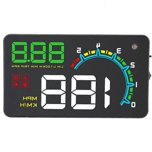 Universal 4" Automobile HUD Head-Up Display Windshield Screen Projector 2