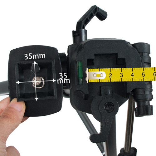 2X Dslr Camera Adapter Mount Camera Tripod  Quick Release Plate Camera Base Plate for Three-Dimensional Tripod 2