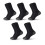 Men's Wool Thermal Socks Black One Size 6