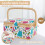 Sewing Basket with Removable Tray and Interior Pocket 6