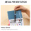 Password Book Journal Blue 5.9 x 8.4 Inch 115 Pages 8