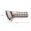 Motorcycle Hexagonal Exhaust Muffler Adjustable Pipe Db Baffle Adjustable Muffler Tail Pipe 3