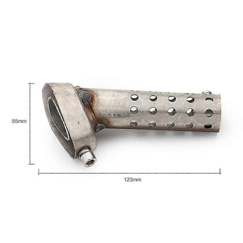 Motorcycle Hexagonal Exhaust Muffler Adjustable Pipe Db Baffle Adjustable Muffler Tail Pipe 2
