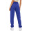 Damen-Jogginghose mit Fleecefutter, einfarbig, Herzmuster, 1 Paar 4