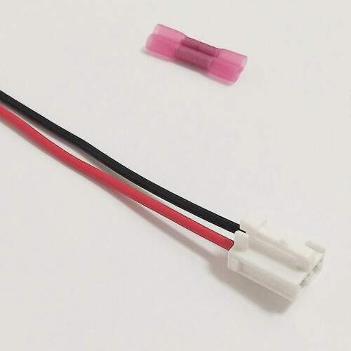 Blower Motor Connector 8" 12ga Harness Butt Connectors For 1