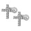 Titan Dermal Anchor Surface Skin 16G Cross 2 st 6